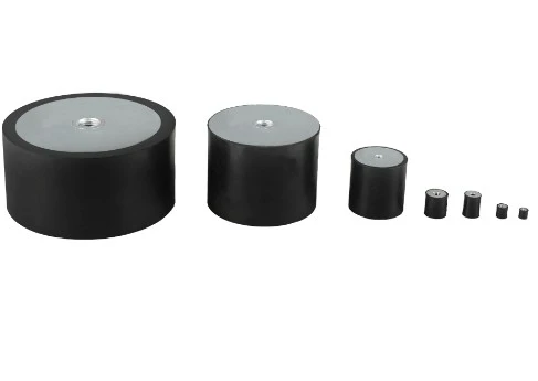 Rubber Bumper Block Shock Pad Isolators Anti Vibration Silent Block Male Female Thread Rubber Mount